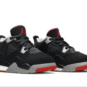 Air Jordan 4 Retro TD 'Bred'
